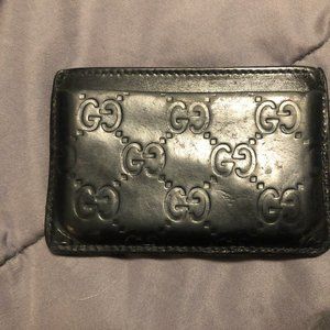 Gucci Leather Card Case